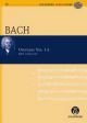 Overture No 1-2  Bwv1066-1067 : Miniature Score (Audio Series No13)
