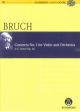 Concerto For Violin Op26 No 1: G Minor Score Book & CD