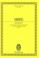 Sring Quartet G Minor Op27: Miniature Score