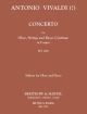 Concerto: F: Rv458: Oboe & Piano
