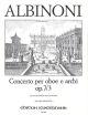 Oboe Concerto Op.7/6: Oboe & Piano   (Kunzelmann)