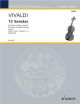 12 Sonatas Op.2 Vol.1: Violin And Piano (Schott)