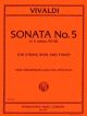 Sonata No.5 E Minor Rv40: Double Bass & Piano ( Zimmermann)