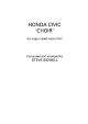 Honda Civic Choir: Satb: Vocal