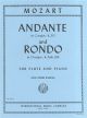 Andante In C and Rondo In D: Flute And Piano (International)