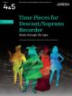 Time Pieces For Descant Recorder Vol.2 Grade 4-5: Recorder & Piano (ABRSM)