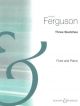 3 Sketches  : Flute & Piano (Archive) (B&H)