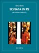 Clarinet Sonata: D Major: Clarinet In A & Piano  (Ricordi)