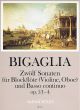 12 Sonatas Op1 /1-4  Treble Recorder and Piano (Violin Or Oboe)