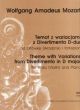 Theme With Variations From Divertimento In D Major: Viola Or Violin And Piano (PWM)