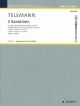 2 Sonatinen: C Minor/A Minor: Treble Recorder and Piano