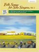 Folk Songs For Solo Singers Vol.1 Medium High Voice Book & CD (Althouse)