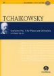 Piano Concerto: Op23: Bb Minor: Miniature Score  (Audio Series No 47)