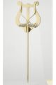 Brass Lyre - General Large Brass