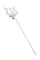 Brass Lyre: General Large Brass Nickel