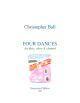 Ball: Four Dances: Flute Oboe and Clarinet