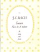 Concerto A Minor No.1 Bwv1041: Violin And Piano (Stainer & Bell)