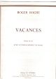Vacances: Viola And Piano (Combre)