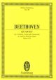 String Quartet: A Major Op18: 5: Miniature Score