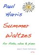 Summer Waltzes: Flute Oboe and Piano