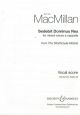 Sedebit Dominus Rex: Vocal: SATB