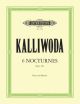 6 Nocturnes: Op186: Viola and Piano (Peters)
