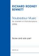 Troubadour Music: Clarinet & Piano (Novello)