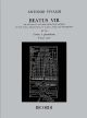Beatus Vir: Bb: RV598 (Psalm 111) In B Flat: Vocal Score (Ricordi)
