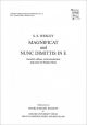 Magnificat and Nunc Dimitiss In E: SSATB and Organ