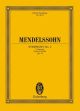 Symphony: No2: Op52: Hymn Of Praise: Miniature Score