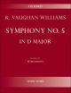 Vaughan Williams: Symphony No.5: D Major: Study Score