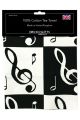 Tea Towel - Music Notes