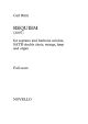 Requiem: Vocal Score: Satb
