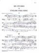 Studies In English Folk Song Six: Viola Part