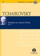 Variations On A Rococo Theme : Miniature Score(Audio Series No 53)