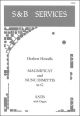 Magnificat And Nunc Dimittis In G Magnificat And Nunc Dimittis In G (S&B)