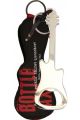 Guitar Bottle Opener With Gig Bag - Silver
