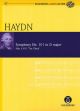Symphony : No101: D Major: Hob1:101: The Clock (Audio Series No 57): Miniature Score