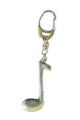 Gift: Keyring: Quaver Note: Pewter