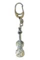 Gift: Keyring: Violin: Pewter