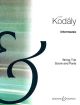 Intermezzo For String Trio: Score And Parts