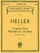25 Melodious Studies Op 45 Piano  (Schirmer)