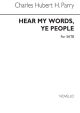 Hear My Words Ye People