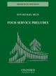 Dice: Four Service Preludes: Organ (OUP)