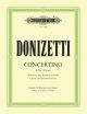 Concertino for Clarinet And Piano (Peters)