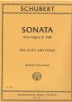 Sonata Eb Major D568: Flute And Piano (International)