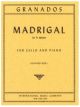 Madrigal: A Minor: Cello And Piano (International)