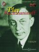 Play Rachmaninoff: Violin: Book And Cd