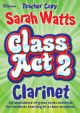 Class Act 2: Tutor: Clarinet: Teachers Copy: Piano Accompaniment  (Watts)