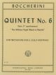 Boccherini: Piano Quintet: No6: Op 57: Parts